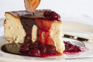 tarta de queso almíbar